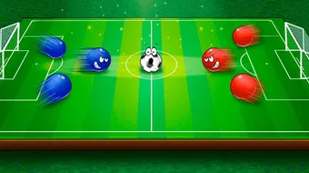Fútbol con canicas